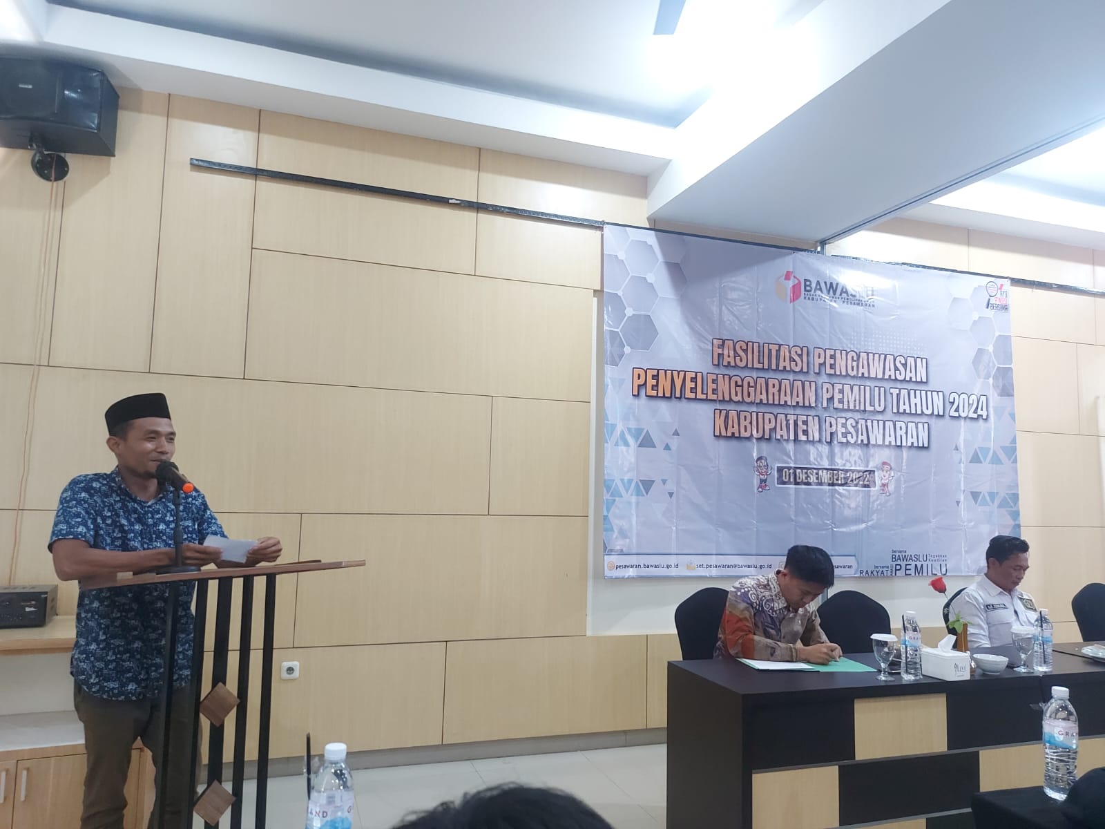Bawaslu Pesawaran Gelar Rakor Fasilitasi Pengawasan Penyelenggaraan Pemilu 2024