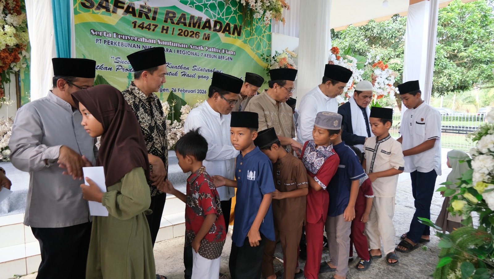 Ramadan Berkah, PTPN I Reg.7 Safari Ramadan Ketiga di Kebun Bergen