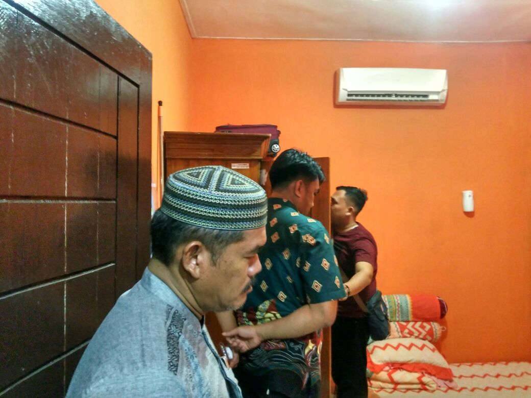 BNNP Lampung Geledah Rumah Dinas Ka.Lapas Kelas IIA Kalianda