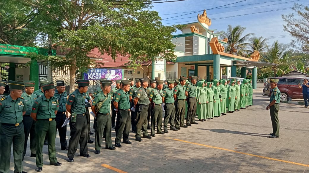 Sambut Hut Korem 043/Gatam, Kodim 0424/Tanggamus Gelar Bakti Sosial