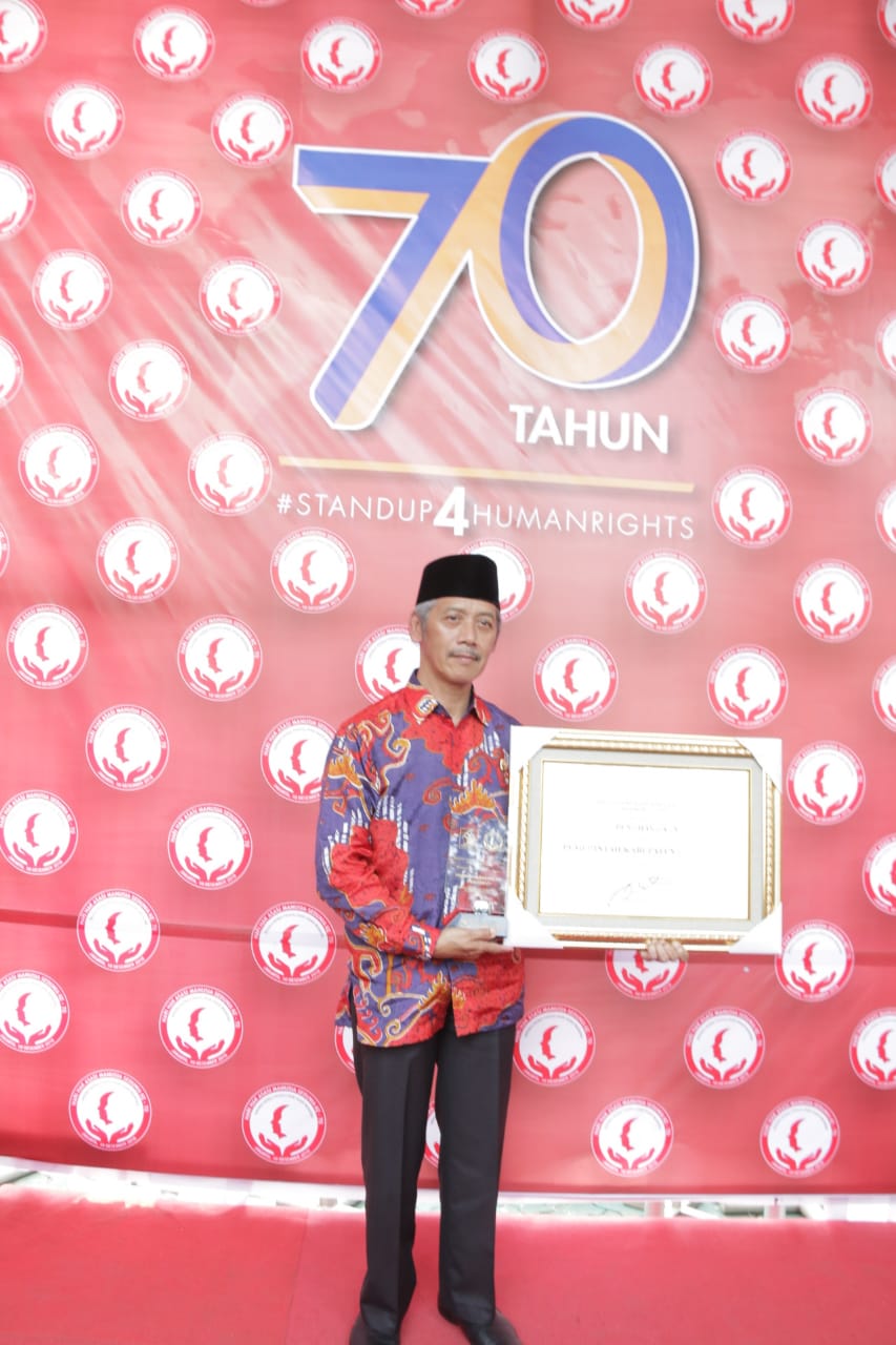 Pringsewu Raih Penghargaan Kabupaten Peduli HAM
