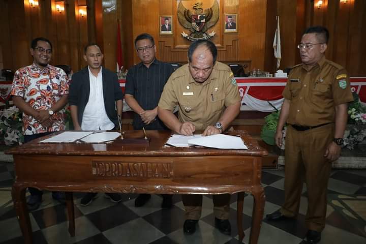 Penyampaian Pendapat Akhir Fraksi DPRD Asahan Terhadap Ranperda Perubahan APBD Tahun 2022