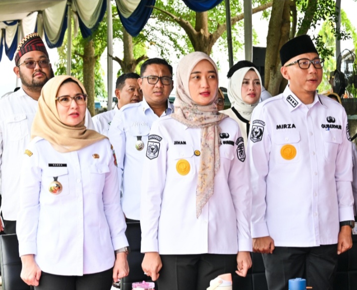 Bupati dan Wakil Bupati Hadiri Panen Raya Nasional Bersama Presiden