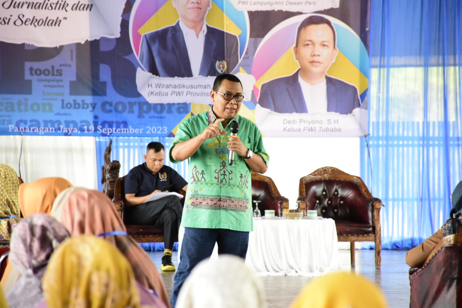 PWI Lampung Gelar Workshop Jurnalistik dan Kehumasan di Tubaba