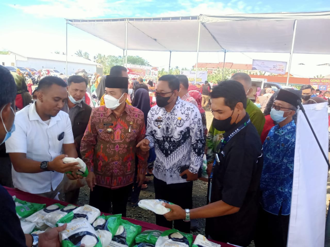 Gula Walini PTPN VII Hadir di Pasar Murah HUT Lamsel