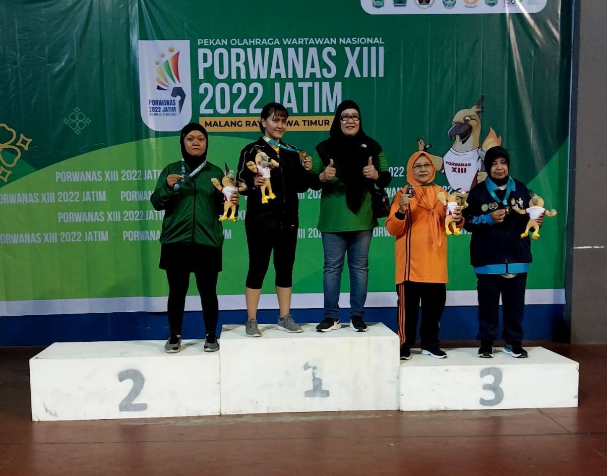 Atlet Tenis Meja IKWI Lampung Sumbang Medali Perunggu