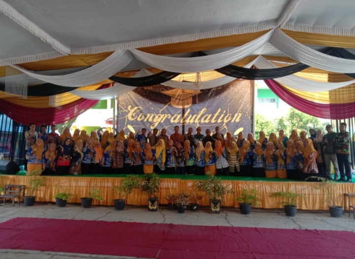 Hadiri Pelepasan Murid SMPN 1 Gedong Tataan, Ini Pesan Disdik Pesawaran