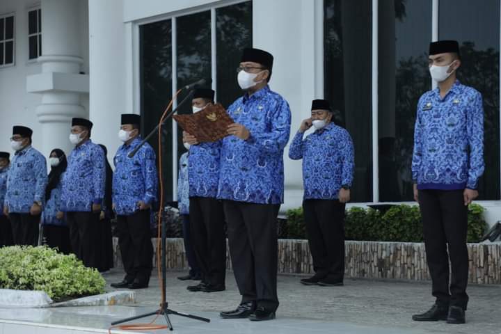 Sekda Asahan : ASN Agar  Selalu Bertanggung Jawab dan Memiliki Loyalitas Terhadap Tugas.