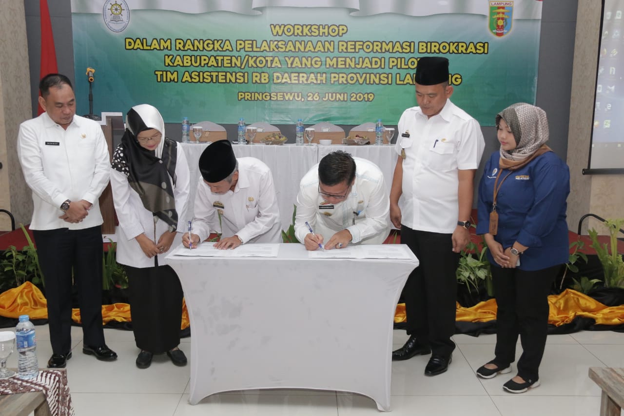 Kemen PAN-RB Gelar Workshop SAKIP & Reformasi Birokrasi Di Pringsewu.