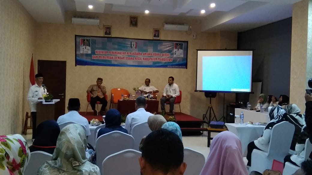 Tingkatkan Kerjasama, DPMPTSP Pringsewu Gelar Pertemuan Dengan Pelaku Usaha