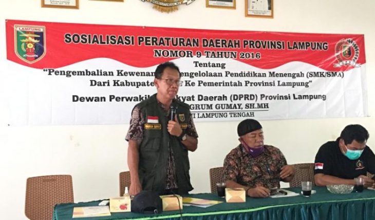 Mingrum: Pendidikan Itu Hak Semua Warga