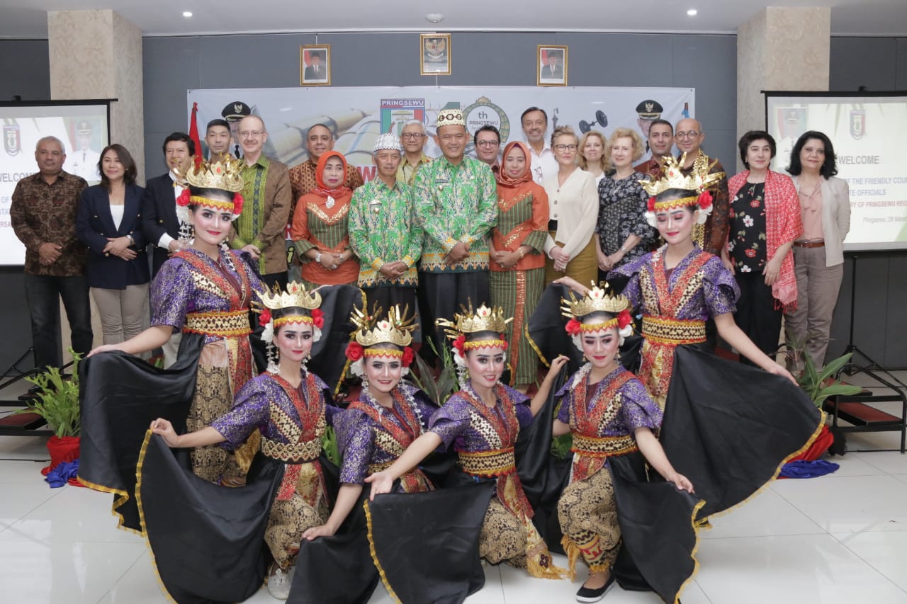 Duta Besar Negara-negara Sahabat  Meriahkan HUT ke.10 Kabupaten Pringsewu