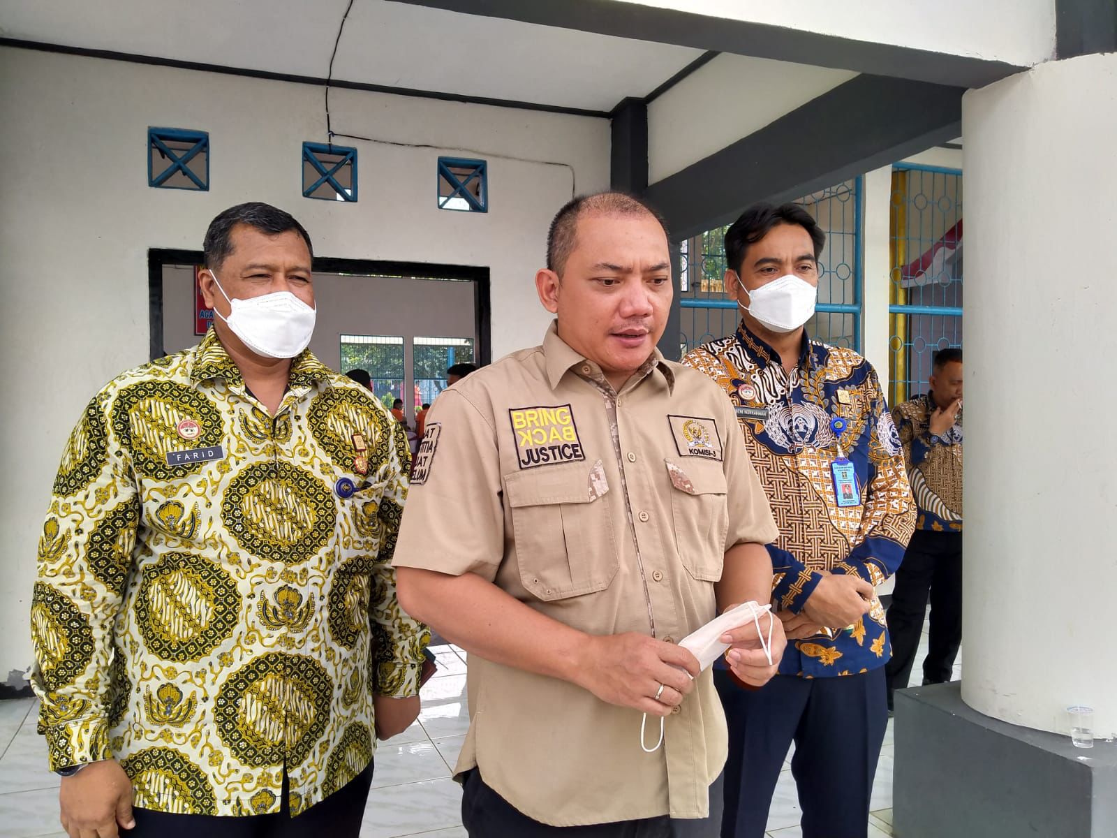 Anggota Komisi III DPR-RI Fraksi Partai NasDem Kunjungi Lapas Kotaagung.