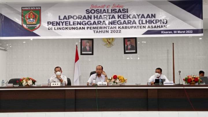 Sosialisasi LHKPN PNS di Lingkungan Pemkab Asahan