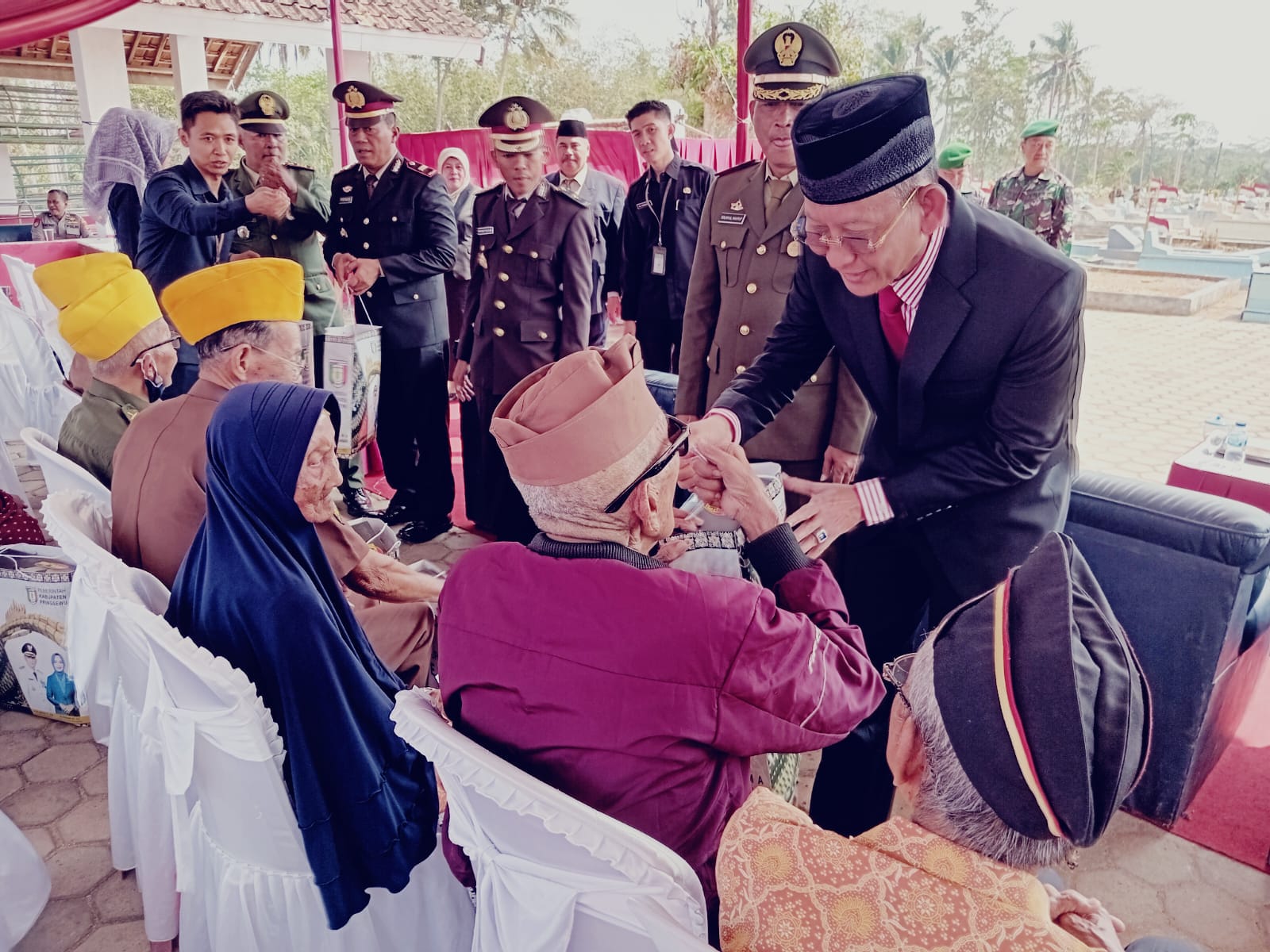 Pemkab Pringsewu Gelar Upacara Hari Pahlawan