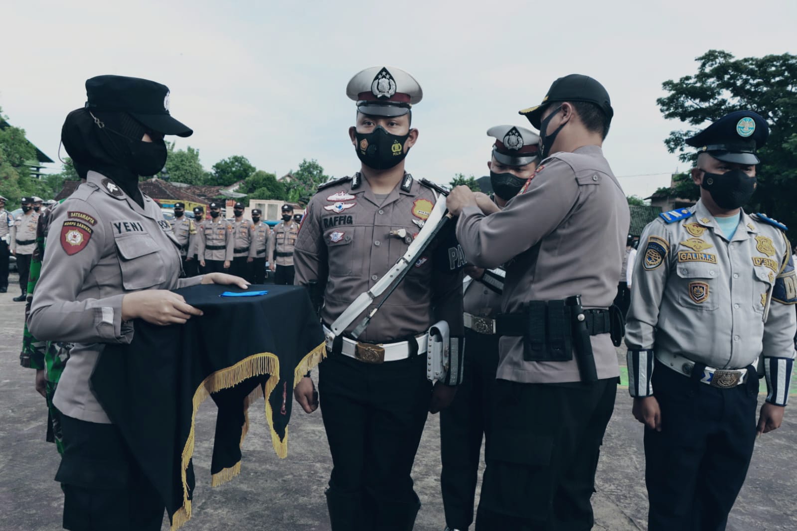 Polres Pringsewu Mulai Operasi Patuh Krakatau 2022