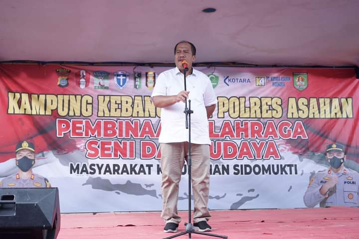 Wabup Asahan Hadiri Peresmian Kampung Kebangsaan