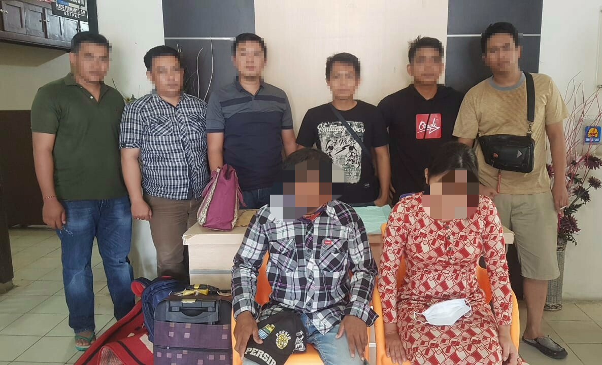 Dalam 5 Jam, Tekab 308 Polres Tulangbawang Berhasil Menangkap Pelaku Pembuangan Bayi.