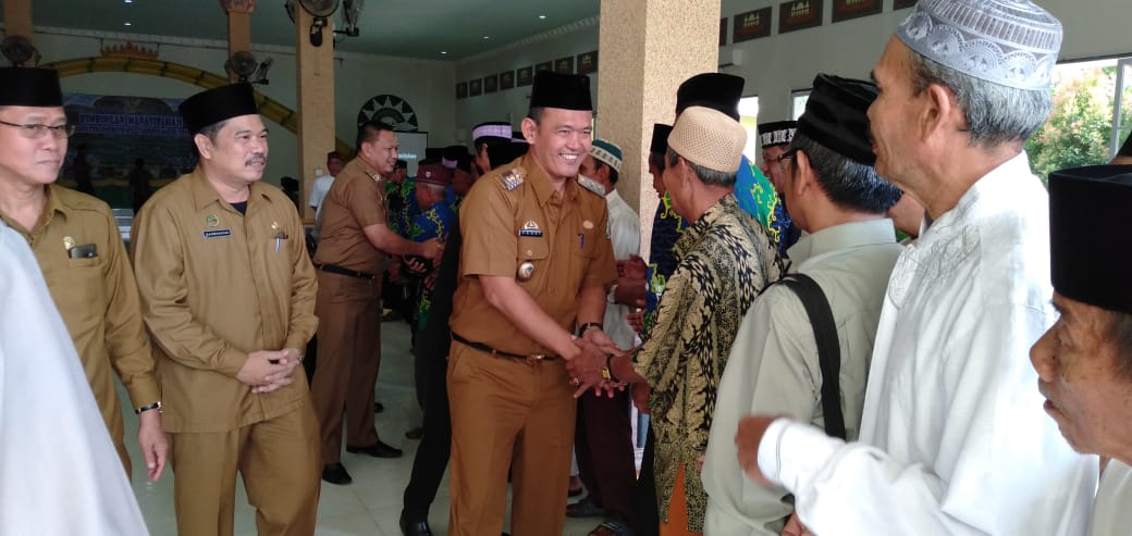Wabup Pringsewu Buka Manasik Haji 2019