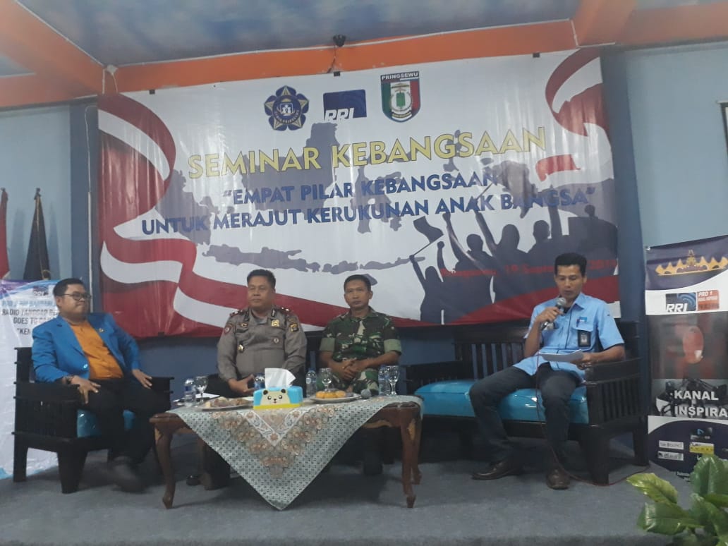 RRI Bandarlampung Bersama STMIK Pringsewu Gelar Dialog Kebangsaan.