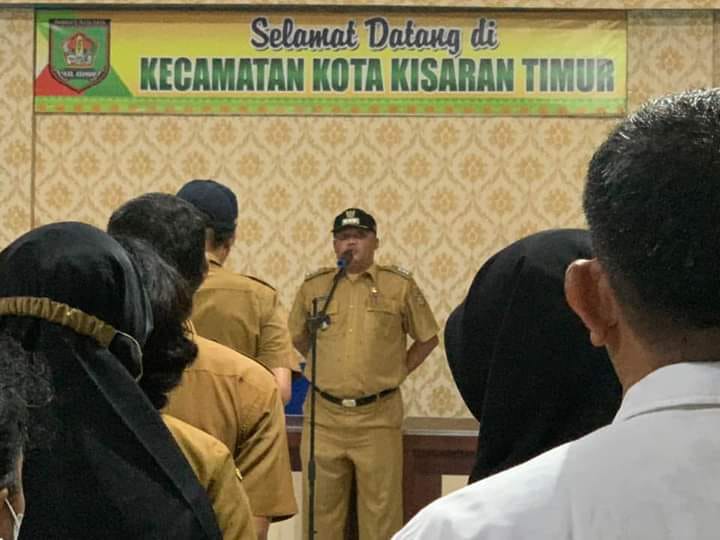 Camat Kota Kisaran Timur Pimpin Apel Gabungan Bulan Oktober Tahun 2022