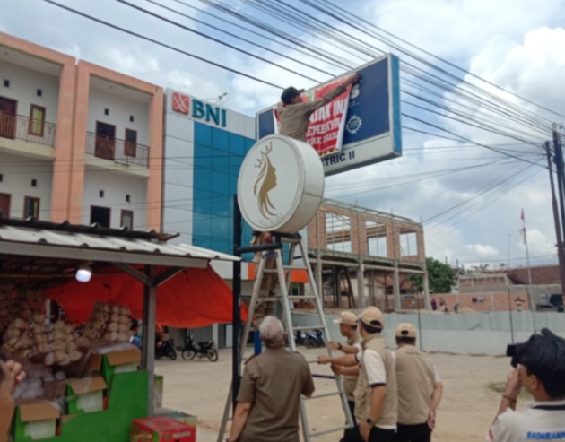 Bapenda Pesawaran Lakukan Penertiban Objek Pajak