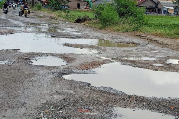 Viral.! Jalan Rusak dan Tak Kunjung Diperbaiki, Ada Apa Dengan Lampung?