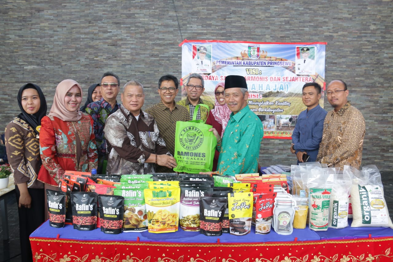 Pemkab Pringsewu Promosikan Produk UKM di Expo Kedaulatan Pangan