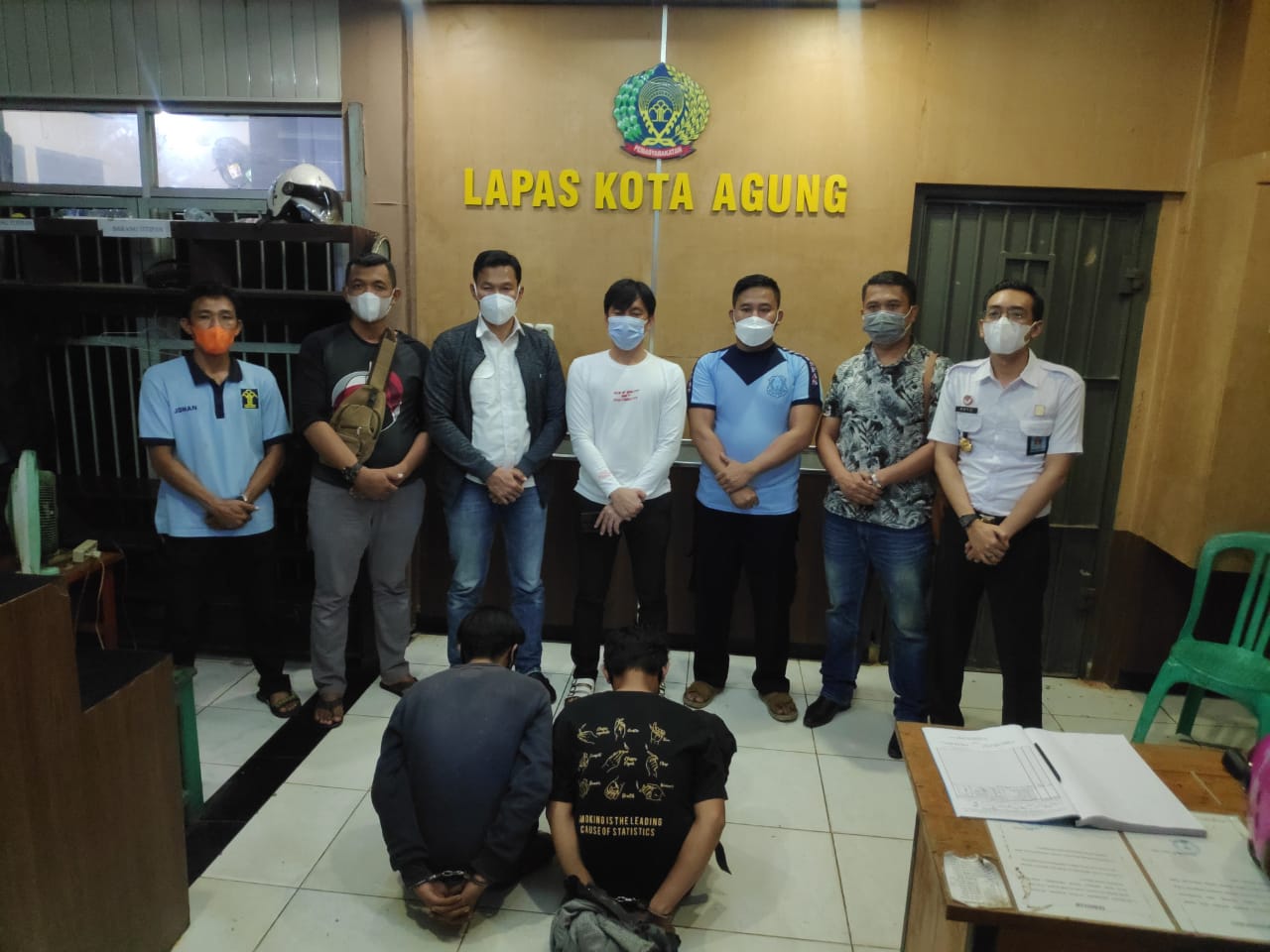 Lapas Kelas II B Kota Agung Berhasil Gagalkan Pengiriman Narkoba