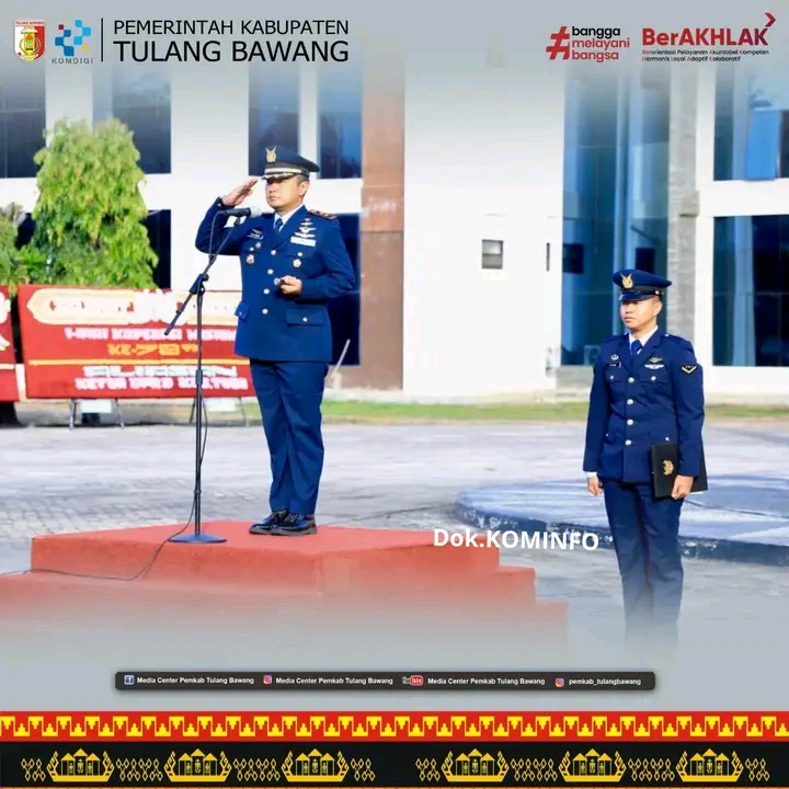 Pemkab Tuba Gelar Upacara HUT Koperasi Indonesia Ke.78