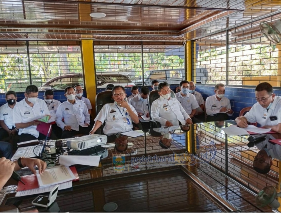 Rapat Evaluasi Rencana Aksi Program Pencegahan Pemberantasan Korupsi Integritas Pemkab Pesisir Barat.