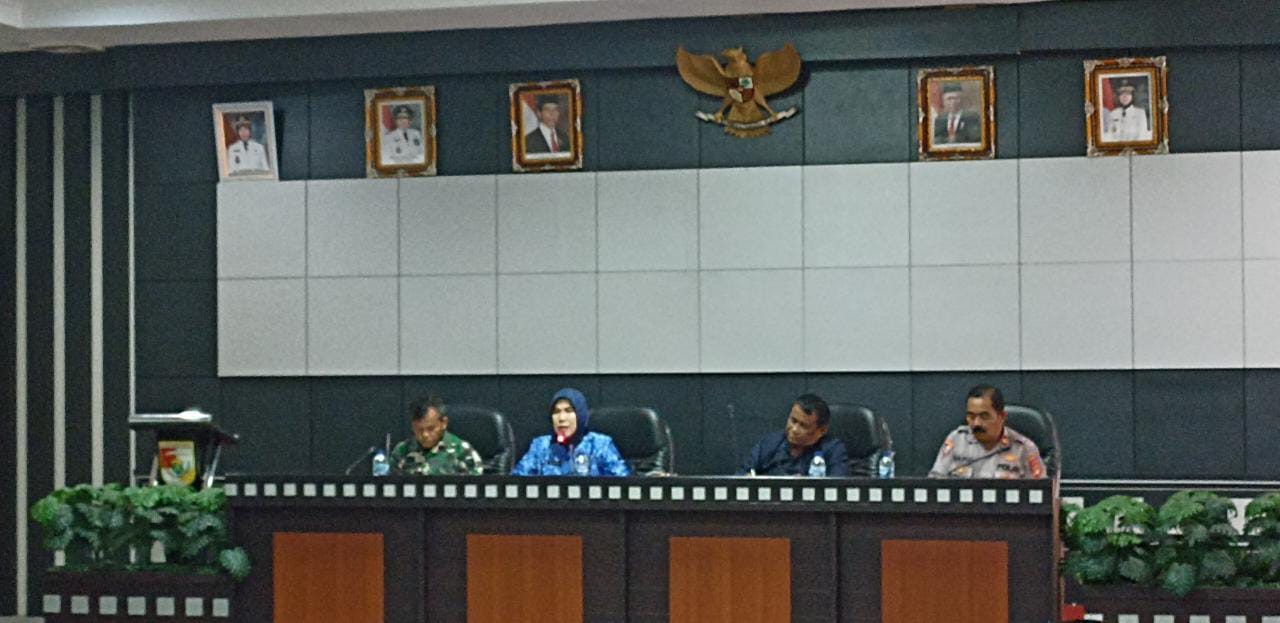 Pemkab Tubaba Gelar Rakor Kesiapsiagaan Penanggulangan Bencana