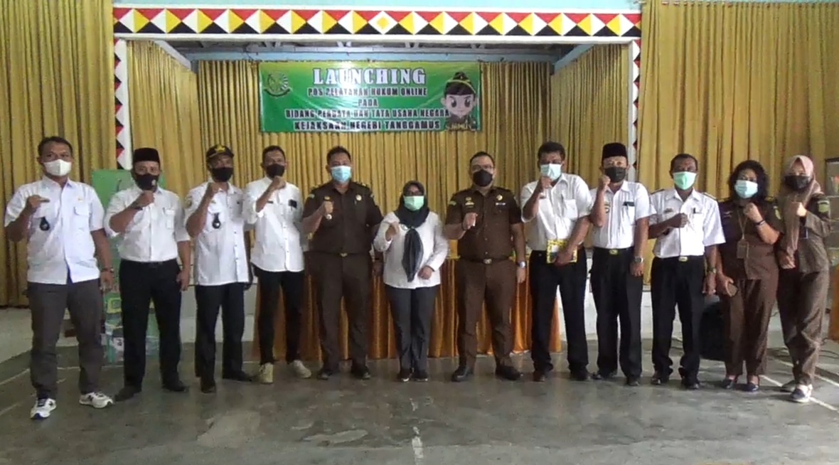 Kejaksaan Negeri Tanggamus Luncurkan Pos Pelayanan Hukum Berbasis Online.