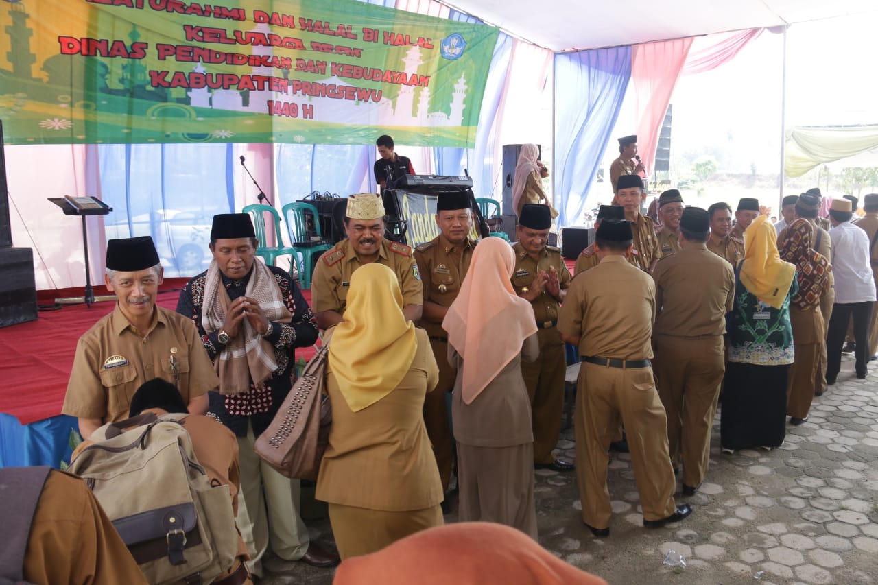 Disdikbud Pringsewu Gelar Halalbihalal