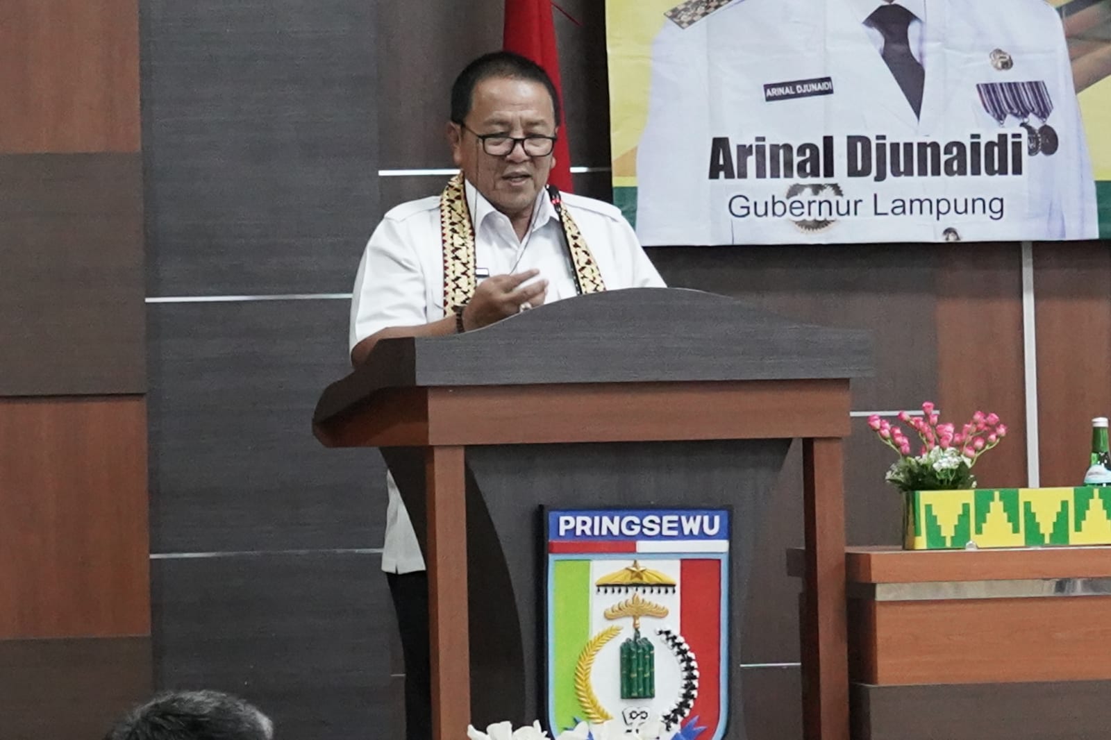 Kunjungan Kerja Gubernur Lampung Ke Kabupaten Pringsewu