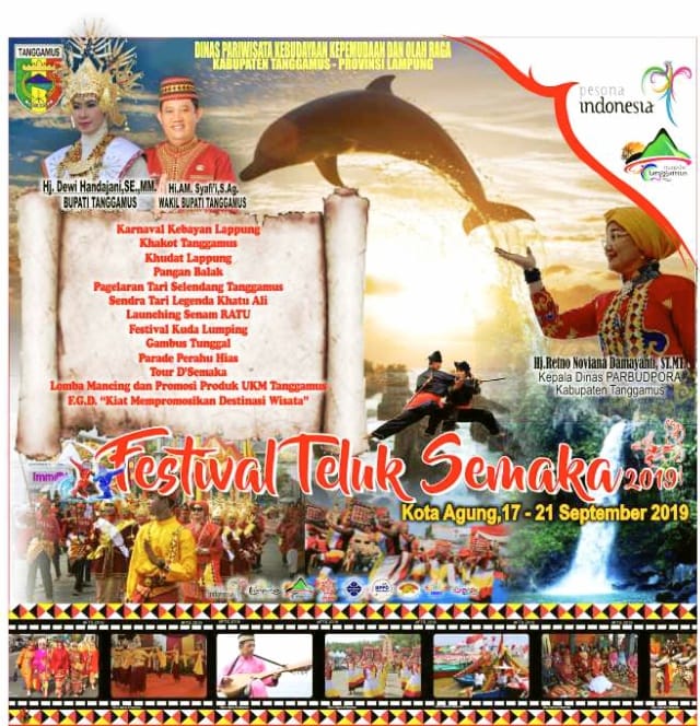 Pemkab Tanggamus Gelar Festival Teluk Semaka.