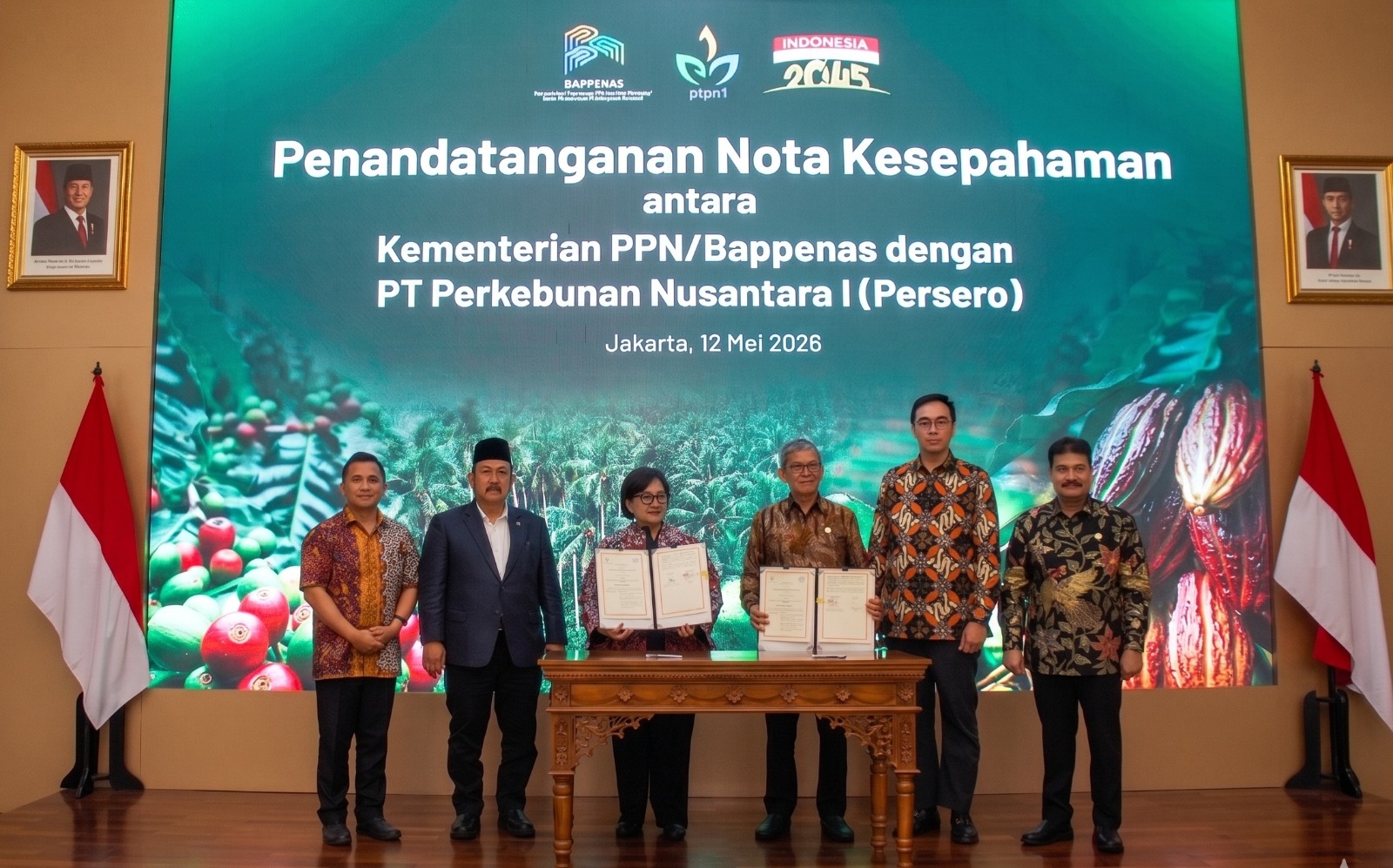 Menteri PPN/Bappenas: PTPN I Jadi Domain Strategis Program Pemerintah