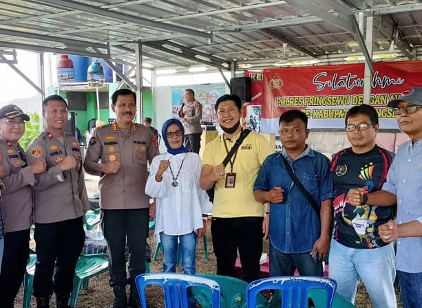 Kabid Humas Polda Lampung Sosialisasikan Polri Super App di Kabupaten Pringsewu