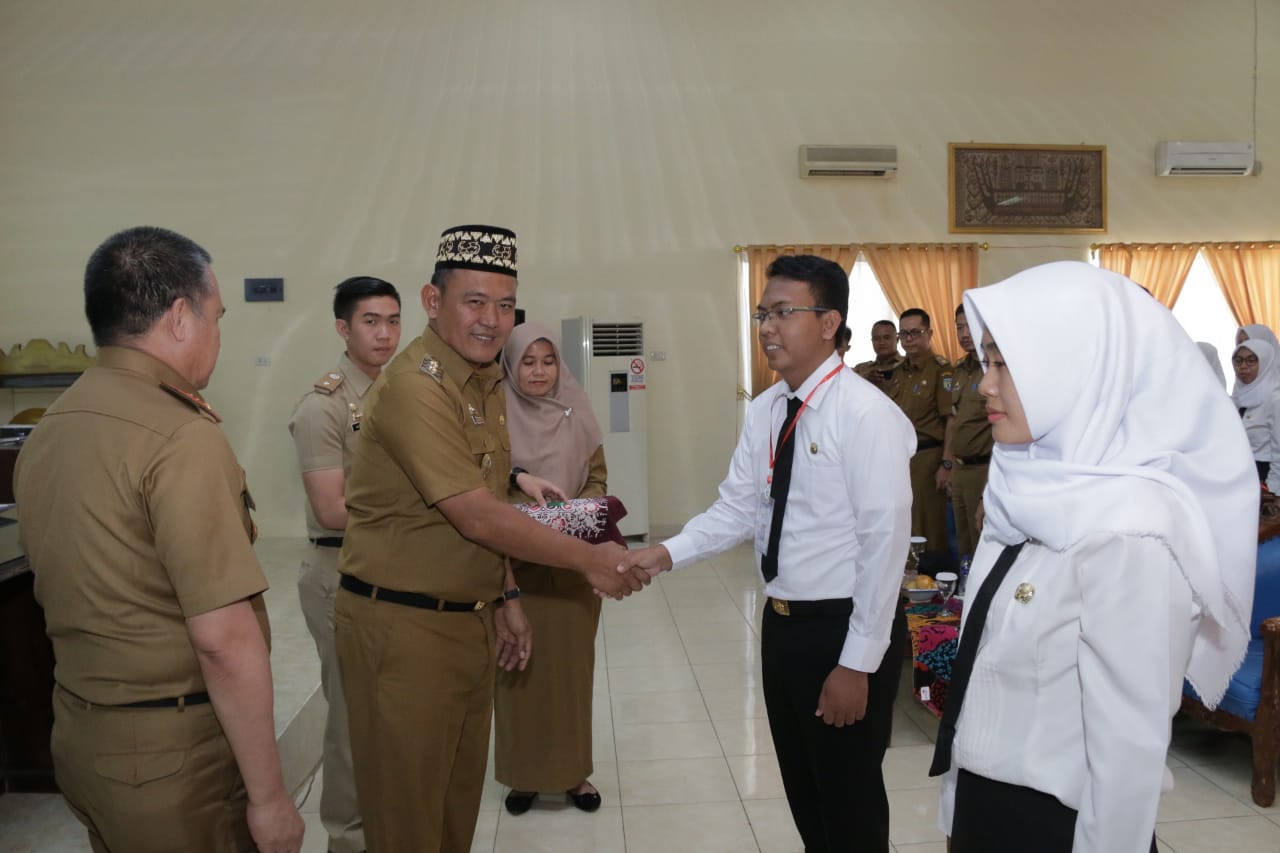 Wabup Fauzi Buka Latsar CPNS Pringsewu