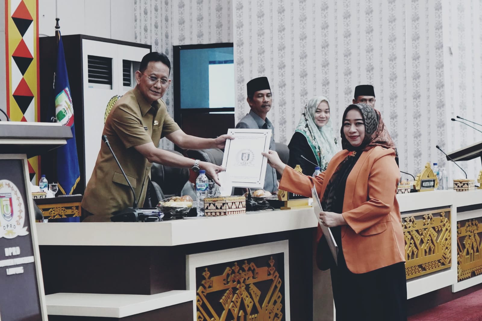 Pj. Bupati Pringsewu Sampaikan RAPBD 2023