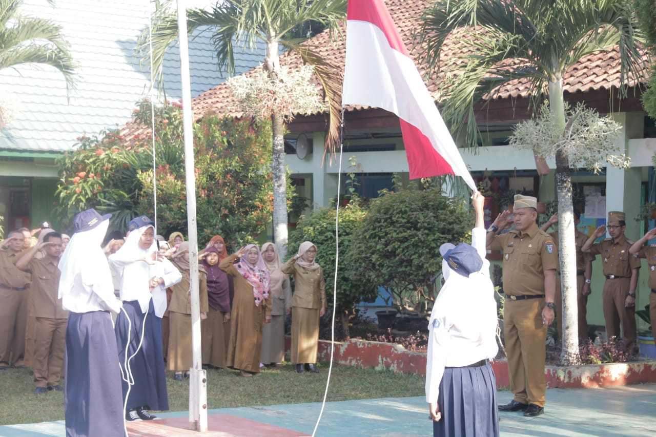 Wabup Pringsewu Kunjungi SMPN 3 Gadingrejo