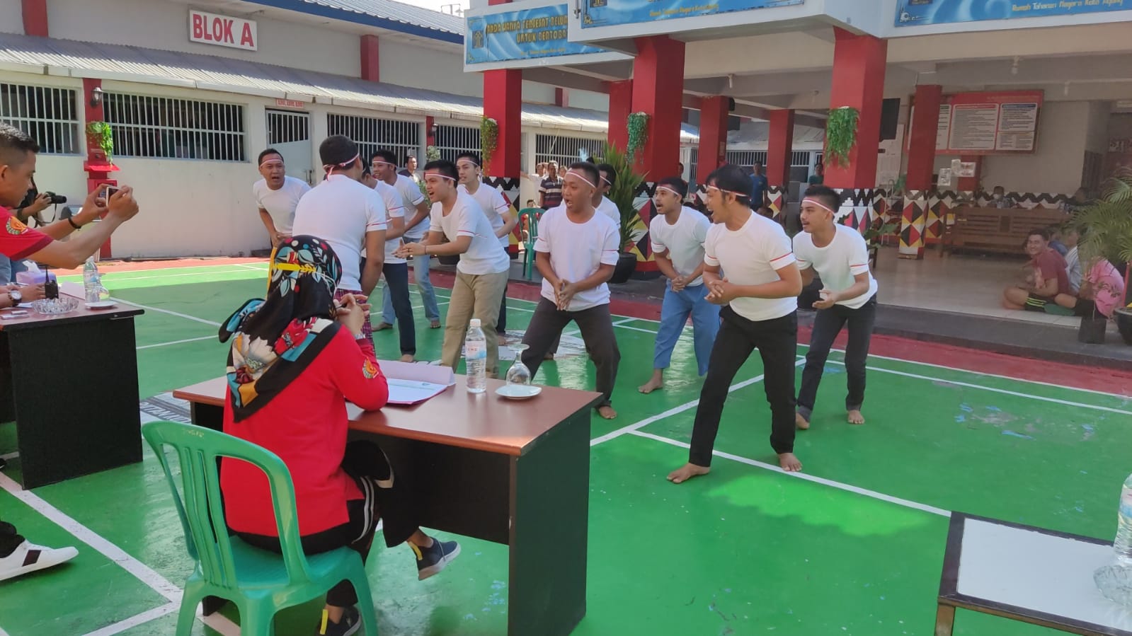 Akhmad Sobirin Tutup Lomba Yel-Yel WBP Rutan Kota Agung