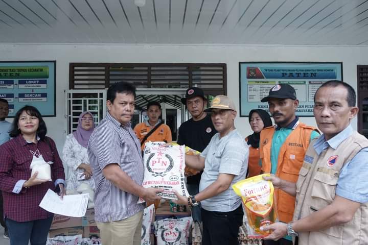 Pemkab Asahan Salurkan Bantuan di Dua Kecamatan Terdampak Banjir