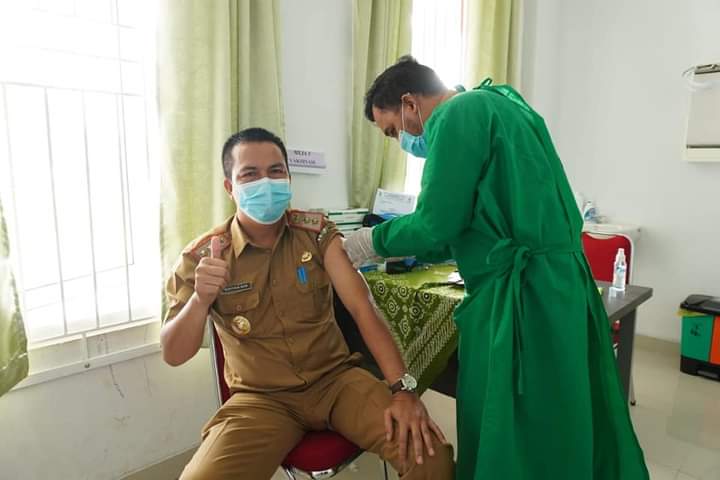 Pemkab Tubaba Lakukan Vaksinasi Covid-19 Tahap II