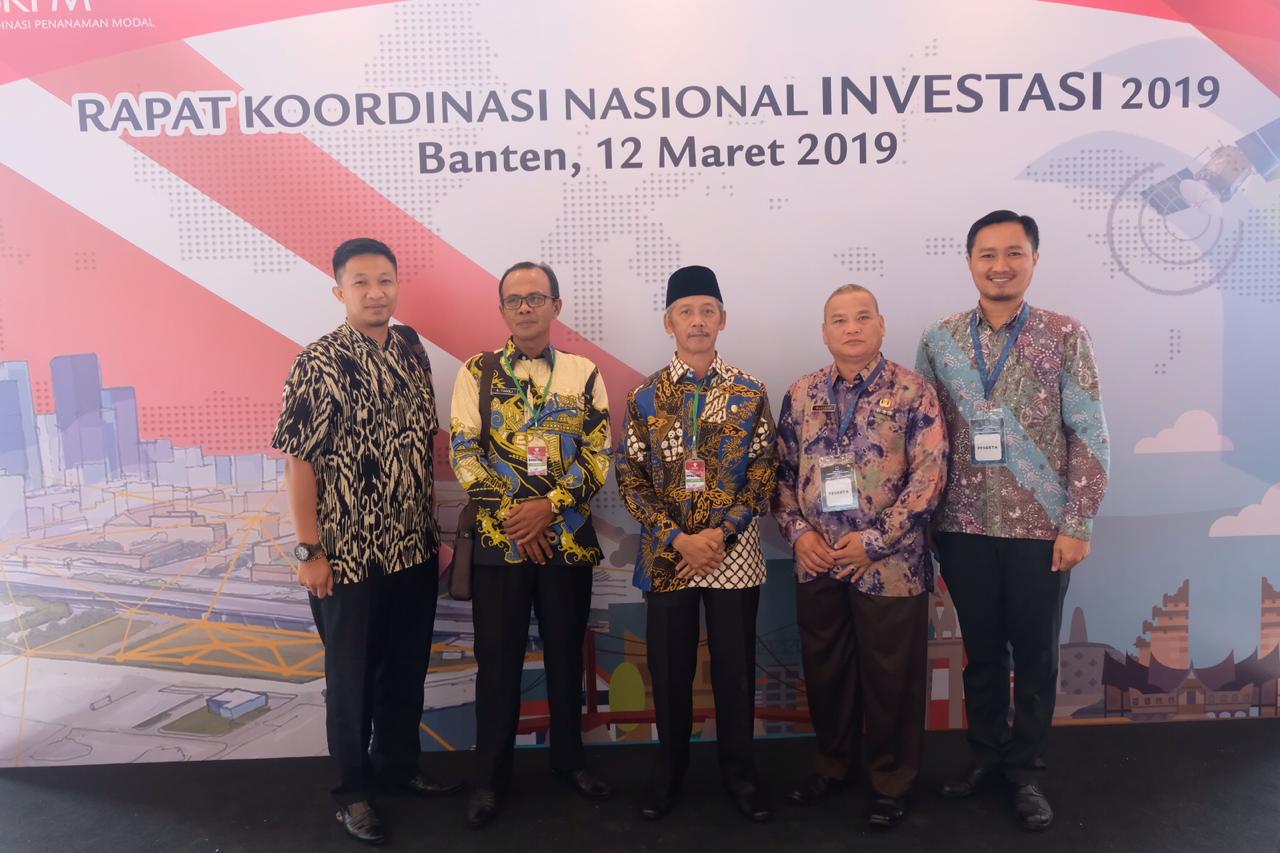 Bupati Pringsewu Hadiri Rakornas Investasi 2019