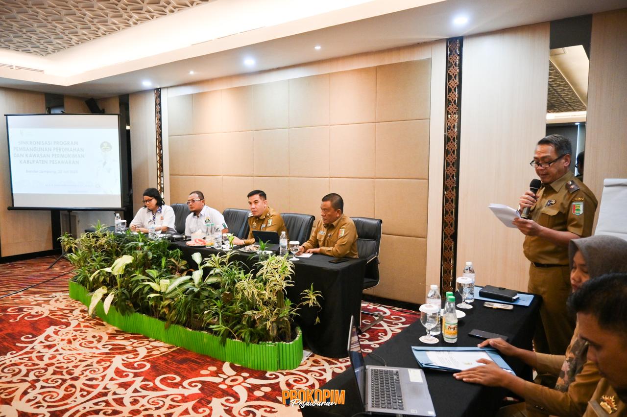 Dendi Ajak Asosiasi Perumahan Percepat Pembangunan Permukiman Pesawaran