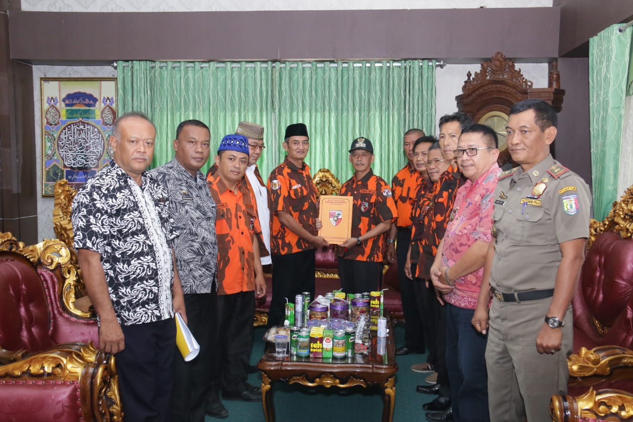 Bupati Pringsewu Audiensi Dengan Pemuda Pancasila