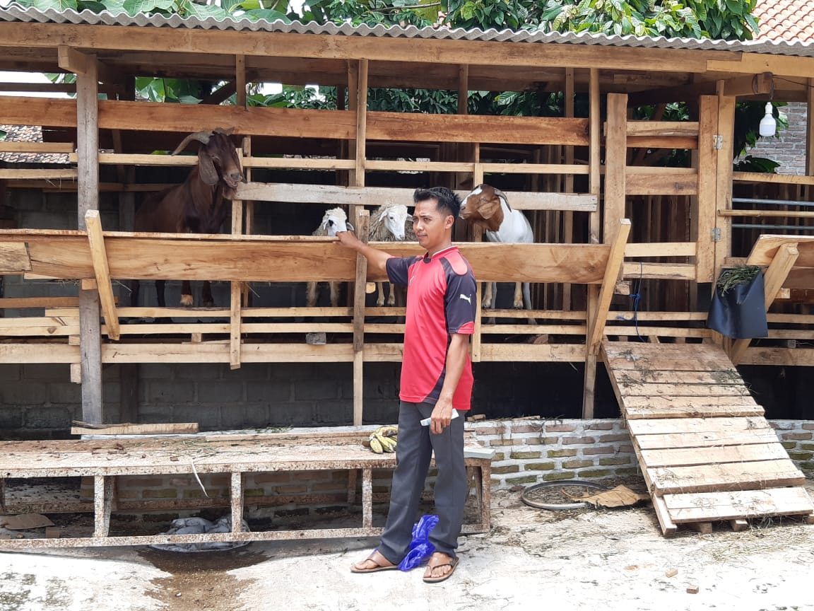 Mitra Binaan PTPN VII, Obsesi Heriyanto Ingin Bangun Pasar Kambing Bagelen
