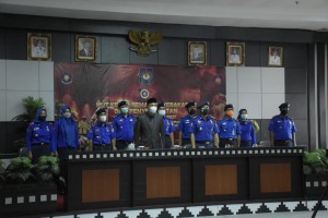 Secara Virtual, Pemkab Tubaba Ikuti Peringatan HUT Damkar