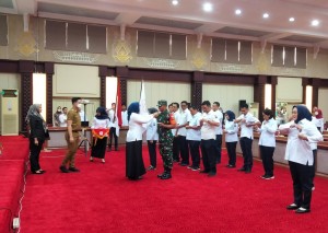 Letkol Inf Fajar Akhirudin Dilantik Jadi Dewan Kehormatan PMI Lamsel